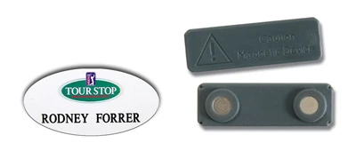 magnetic name badges